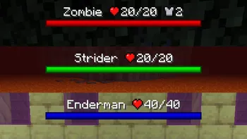 Health Indicator TXF on the HUD