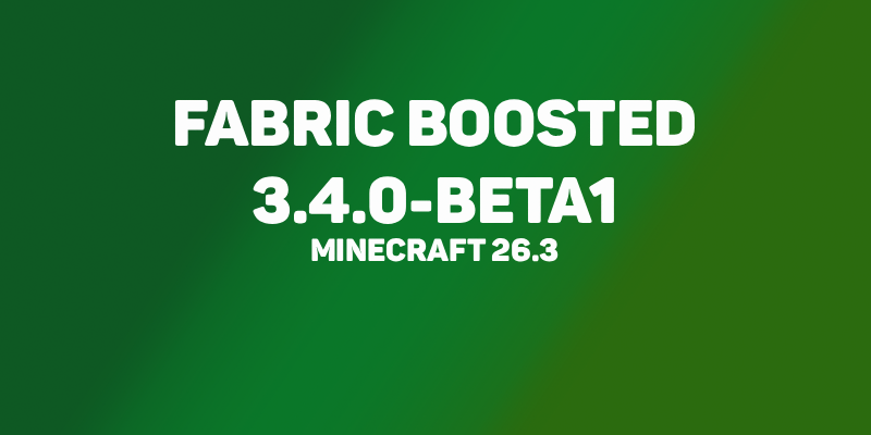 Fabric Boosted 26.3 Released!